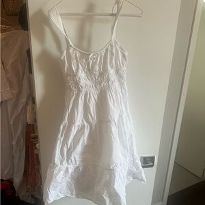 Aritzia White Midi Dress